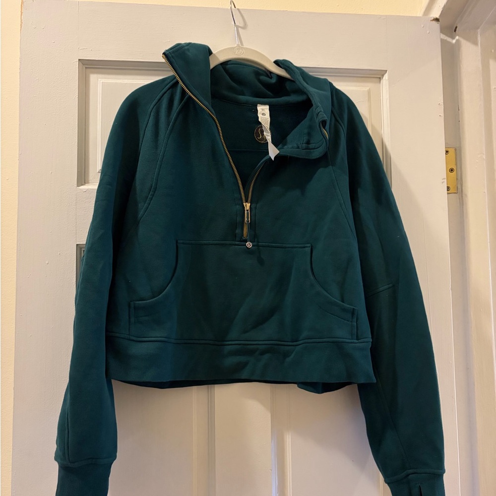 Lululemon Athletica Teal Zip-Up Jacket